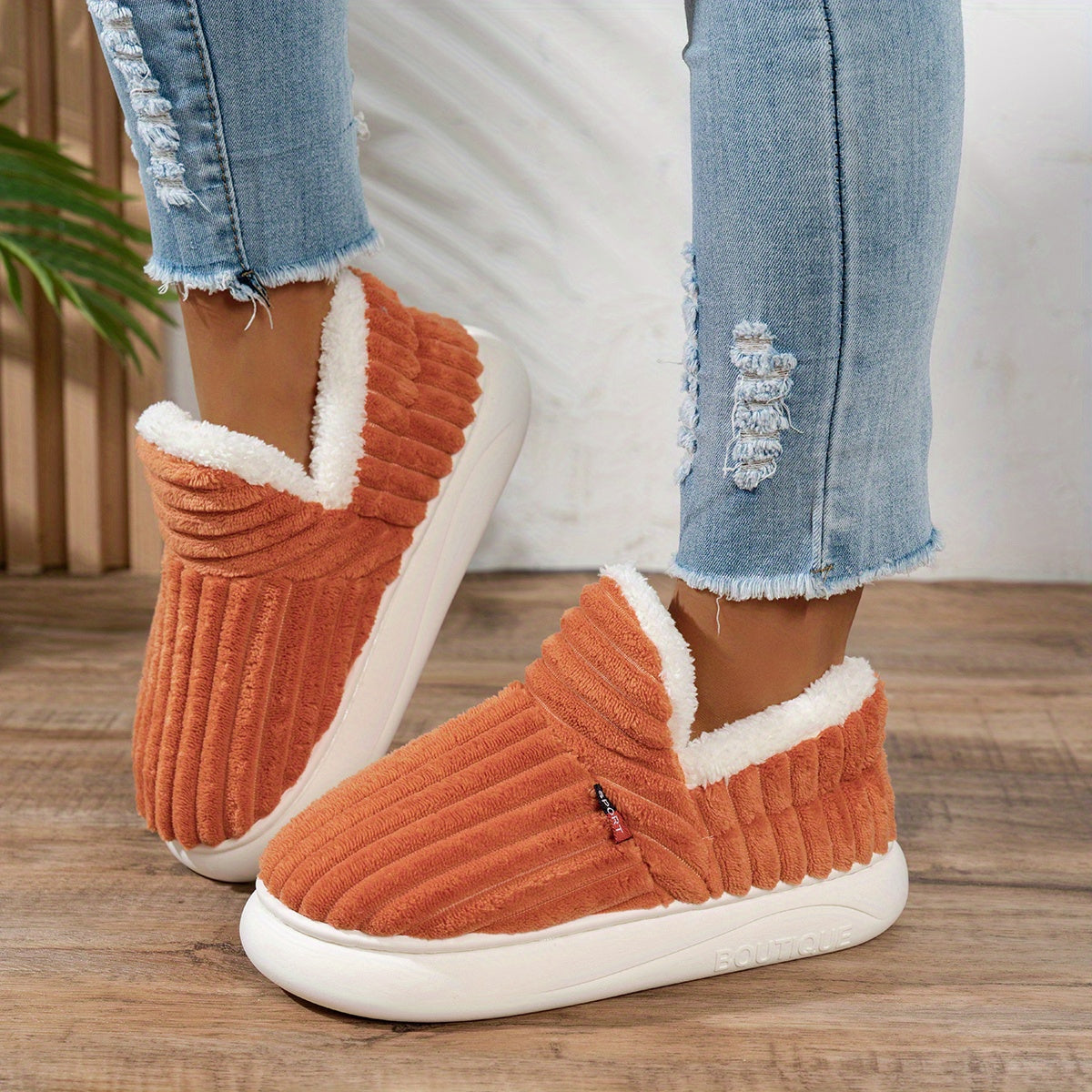 Nino™ | Chaussons en peluche CozyStep