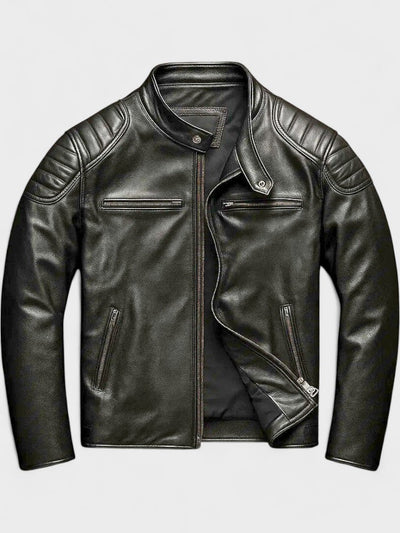 Troels™ | Veste en cuir premium