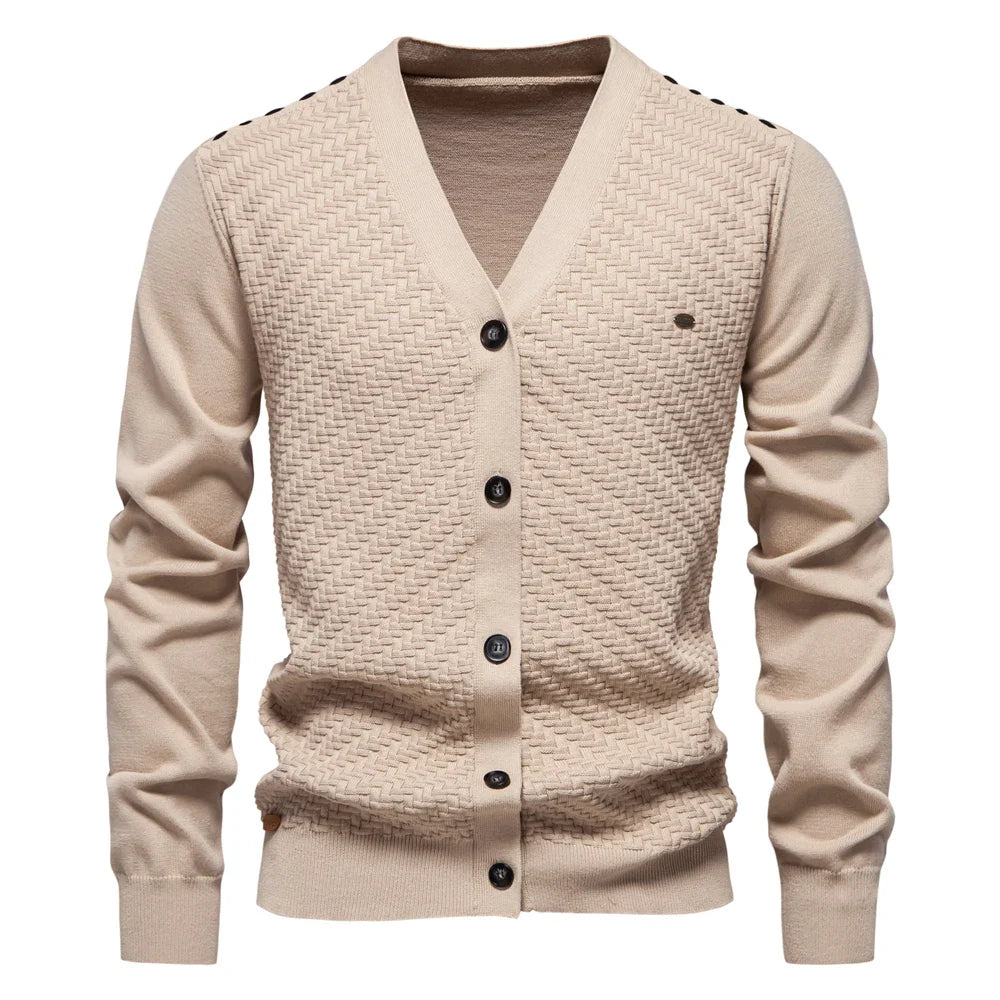 Maël™ | Cardigan chaud à col en V