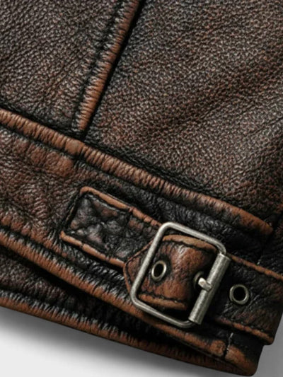 Troels™ | Veste en cuir premium