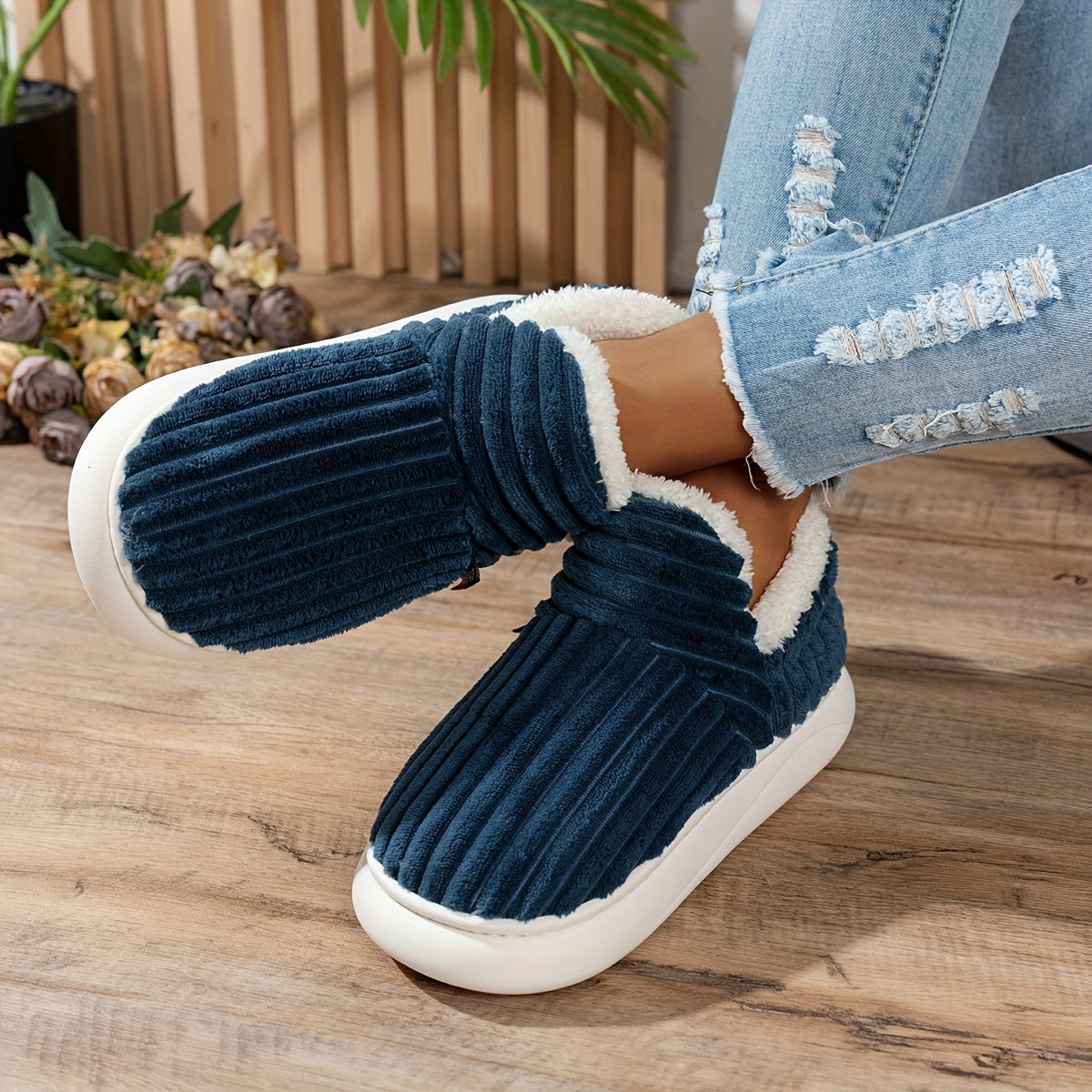 Nino™ | Chaussons en peluche CozyStep
